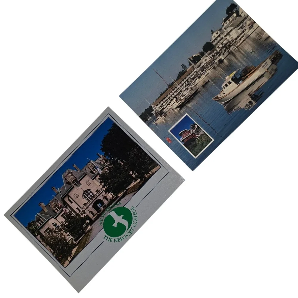 Vintage Melia Madrid Hotel & Europe Eurorailpass 4‎ Postcards 2 envelopes Set